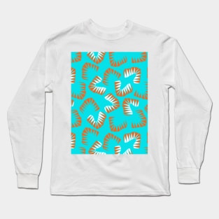 curved triangles Long Sleeve T-Shirt